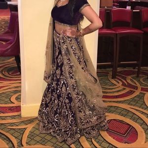 Indian bridal lehenga